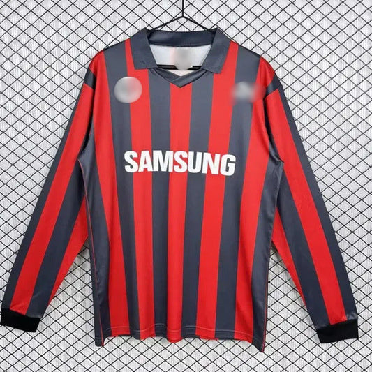 Camiseta Retro Manga Larga Eintratch Frankfurt Local 91-92