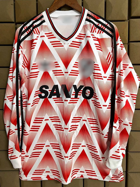 Camiseta Retro Manga Larga River Plate Visitante 92-93