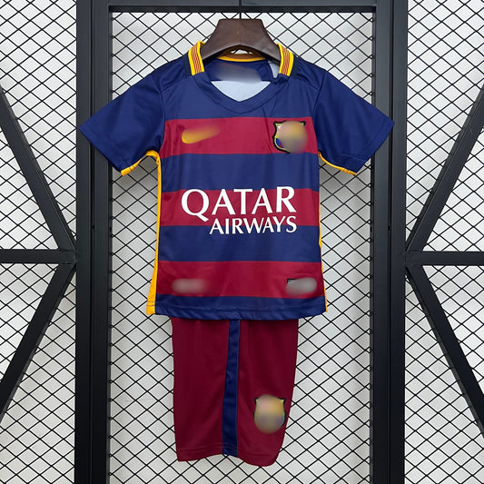 Camiseta Retro Niño Barcelona Local 15-16