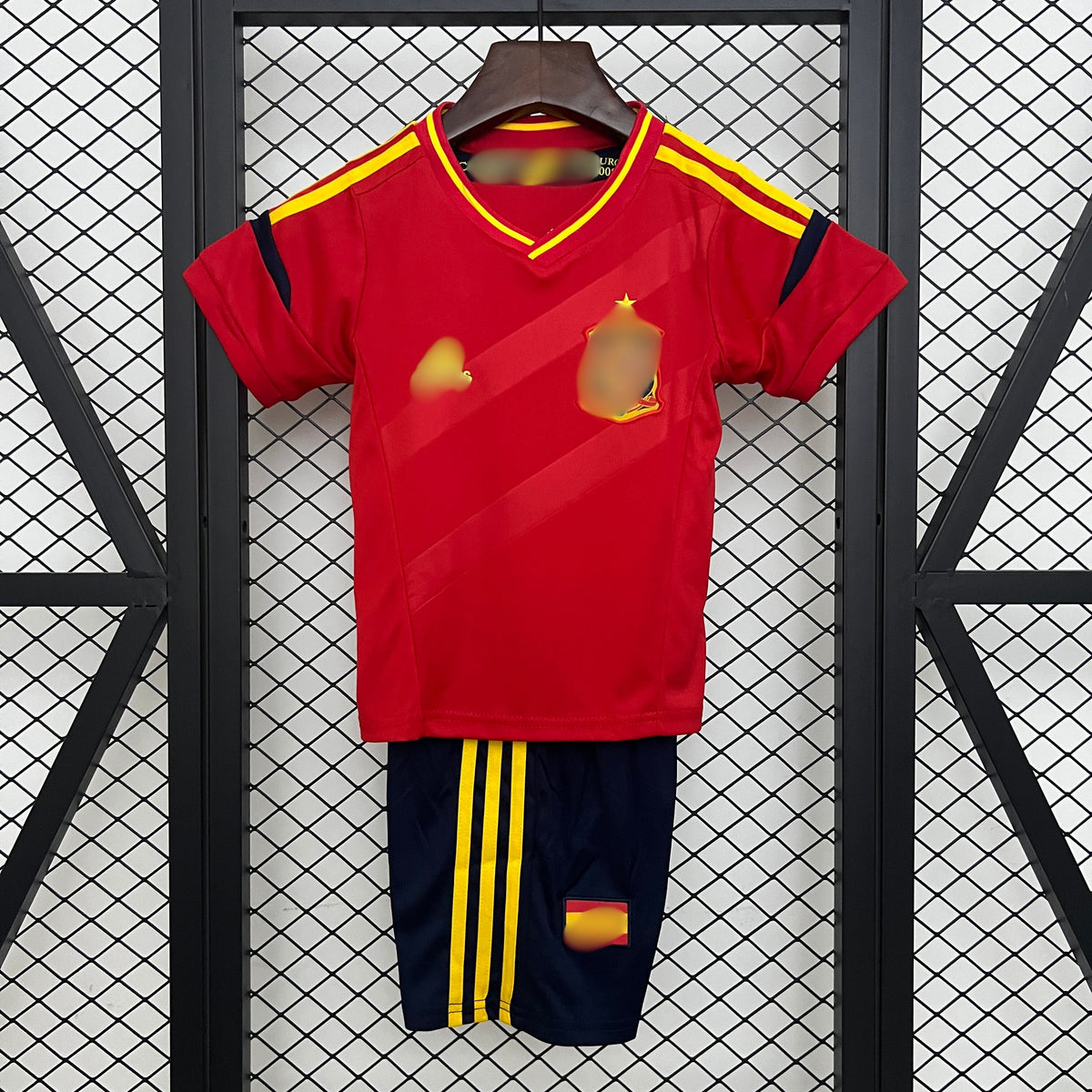 Camiseta Retro Niño España Local 2012