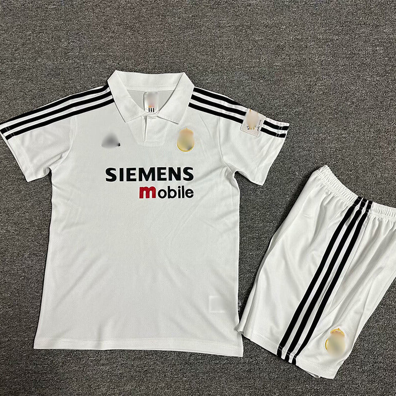 Camiseta Retro Niño Madrid Local 02-03
