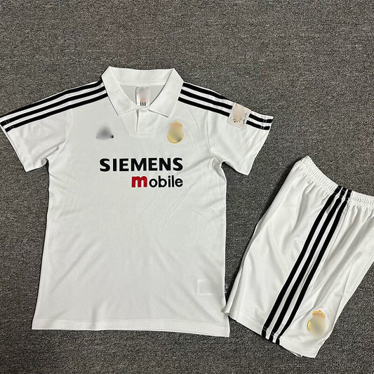 Camiseta Retro Niño Madrid Local 02-03