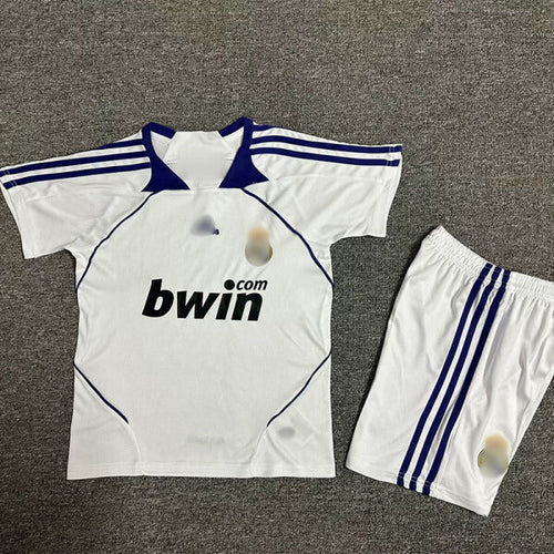 Camiseta Retro Niño Madrid Local 07-08