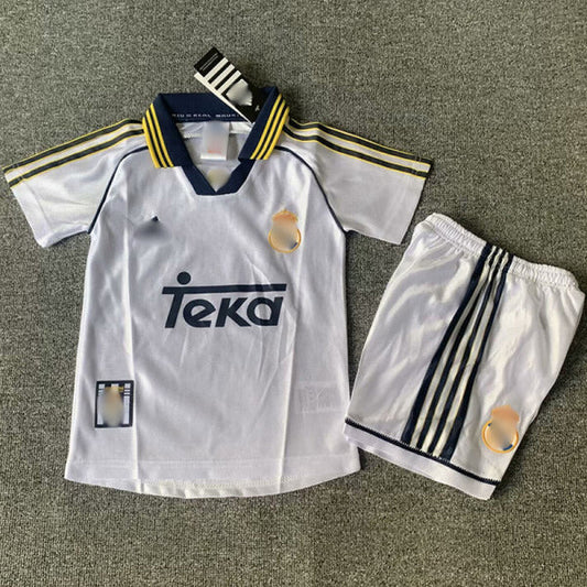 Camiseta Retro Niño Madrid Local 99-00