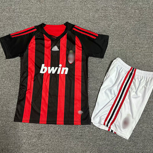 Camiseta Retro Niño Milan Local 08-09