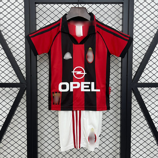 Camiseta Retro Niño Milan Local 98-99