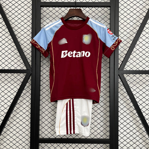 Camiseta Niño Aston Vila Local 25-26