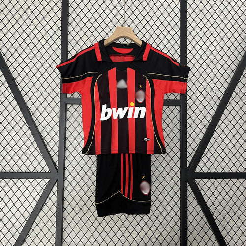 Camiseta Retro Niño Milan Local 06-07