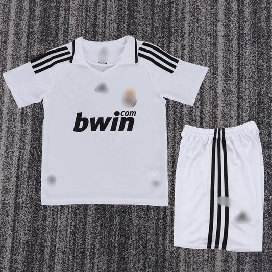 Camiseta Retro Niño Madrid Local 08-09