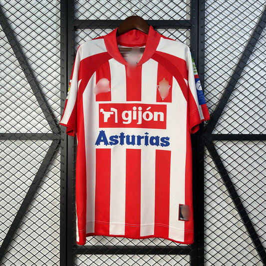 Camiseta Retro Sporting de Gijón Local 08-09