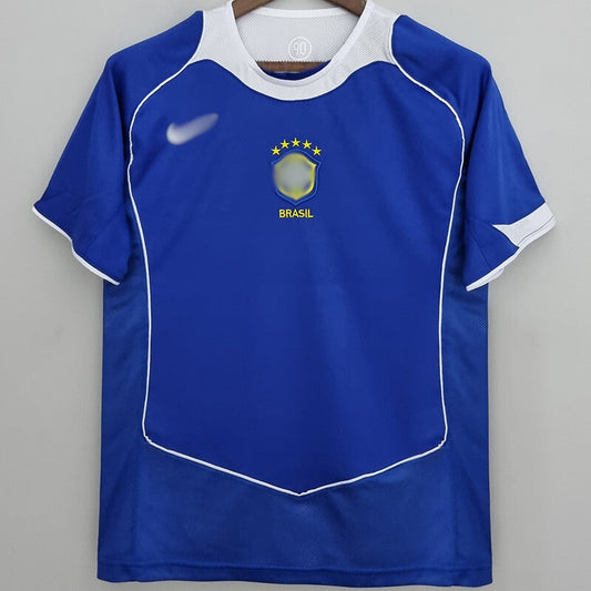 Camiseta Retro Brasil Visitante 2004