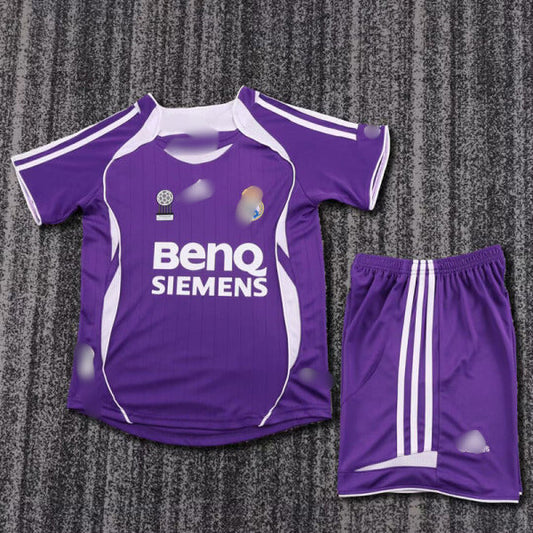 Camiseta Retro Niño Madrid Visitante 06-07