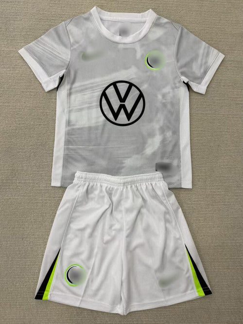 Camiseta Niño Wolfsburgo Visitante 25-26