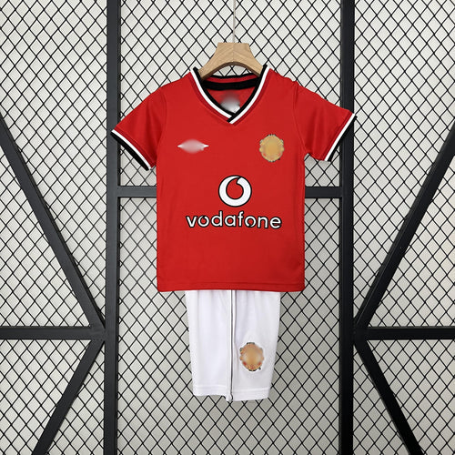 Camiseta Retro Niño Manchester United Local 00-01