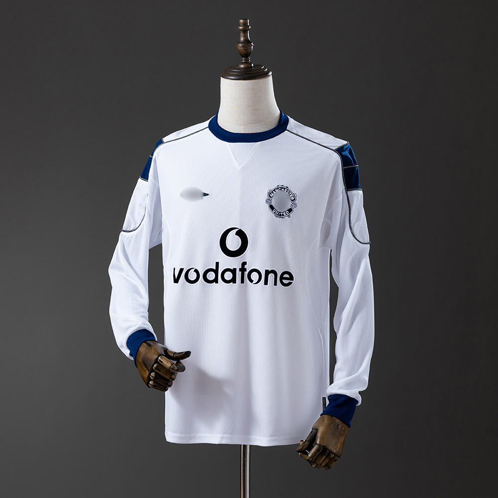 Camiseta Retro Manga Larga Manchester United Visitante 00-01