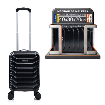 Maleta de Viaje 40×30×20 cm – Cabina sin Facturar, Compacta y Ligera con Ruedas 360°