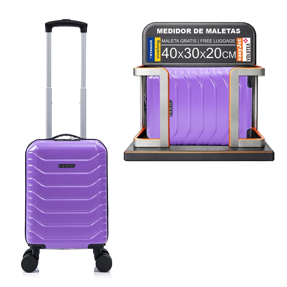 Maleta de Viaje 40×30×20 cm – Cabina sin Facturar, Compacta y Ligera con Ruedas 360°