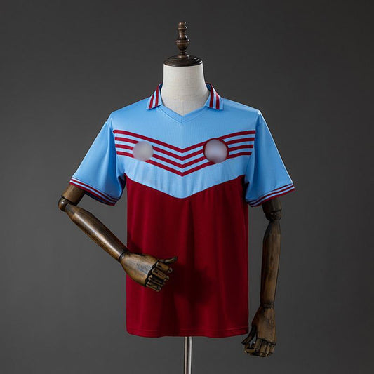 Camiseta Retro West Ham Local 76-80