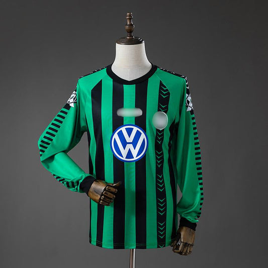 Camiseta Retro Manga Larga Wolfsburgo Local 94-95