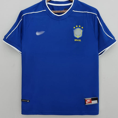 Camiseta Retro Brasil Visitante 1998