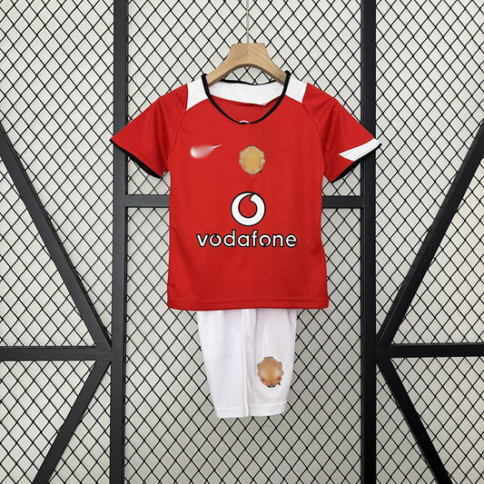 Camiseta Retro Niño Manchester United Local 05-06